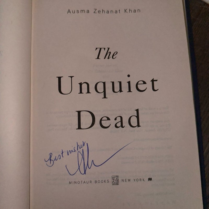 The Unquiet Dead *signed by author*