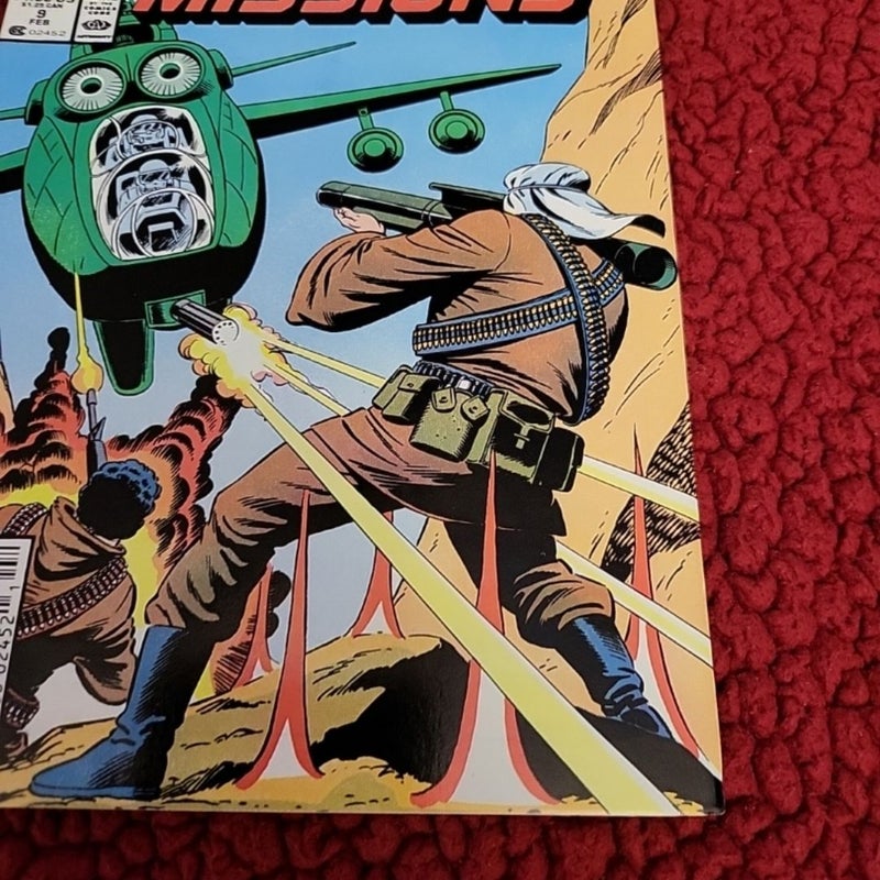 Marvel Comics G.I. Joe: Special Missions #9 (Marvel Comics February 1988)