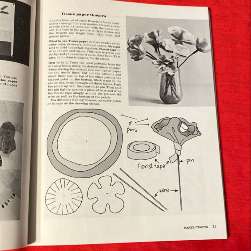 Sunset Crafts for Children 1971