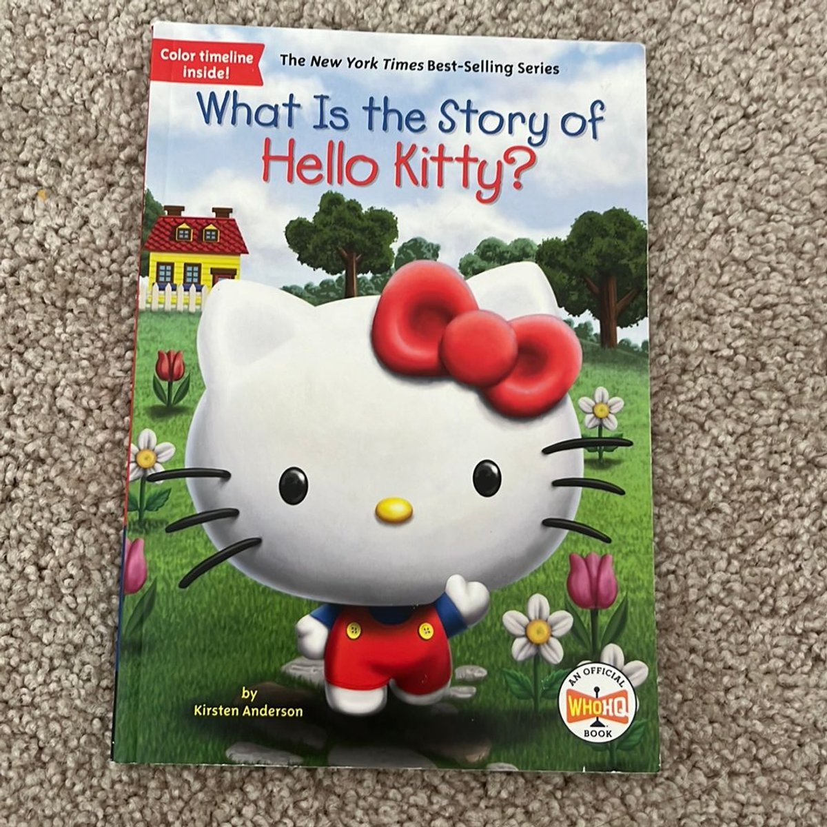What Is the Story of Hello Kitty? by Kirsten Anderson, Who HQ