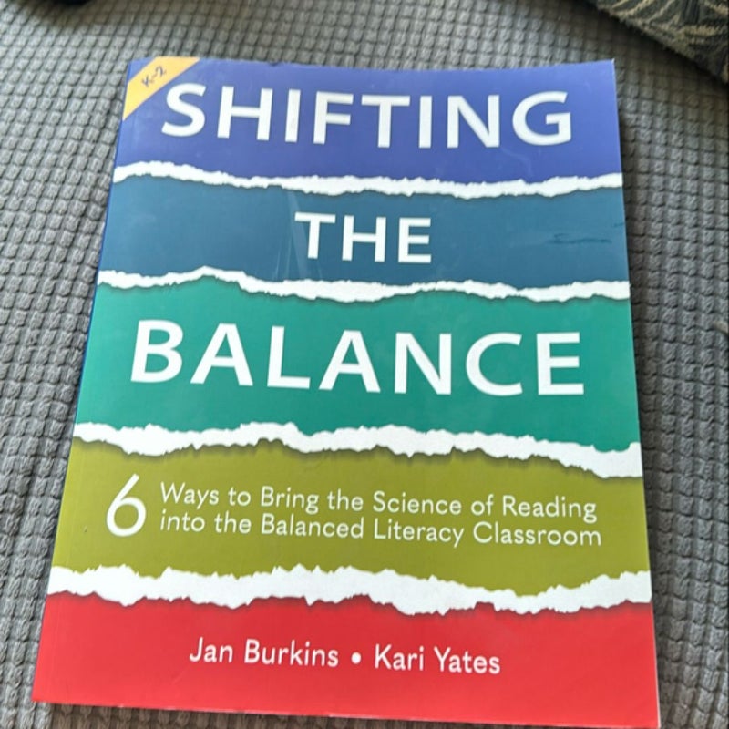 Shifting the Balance