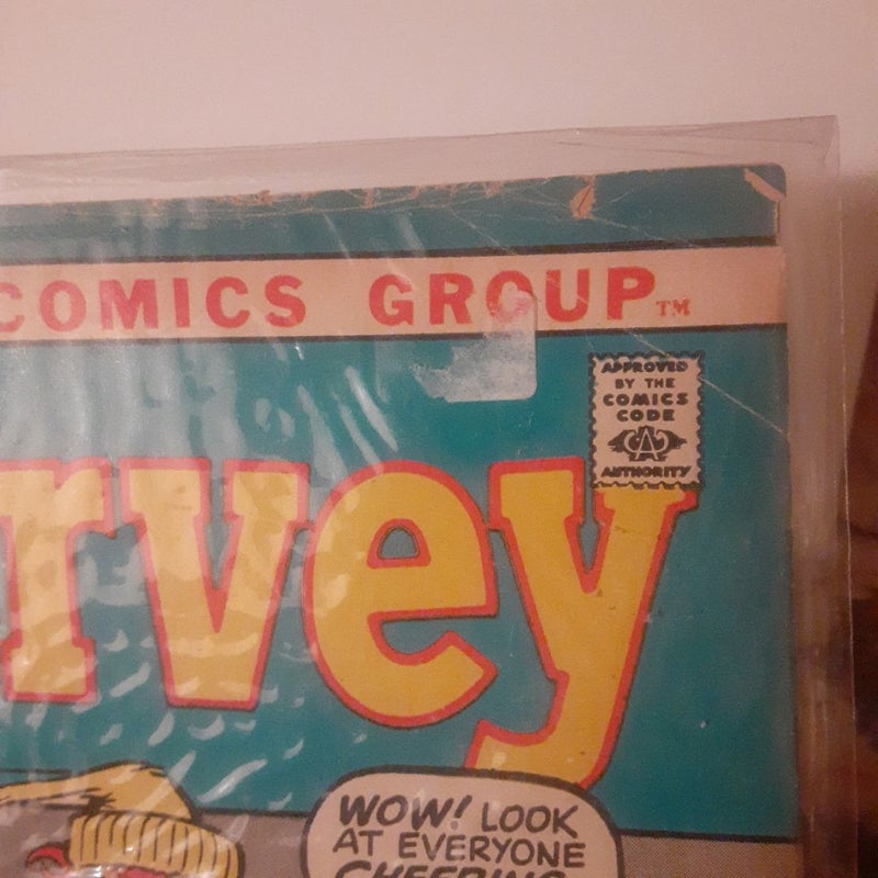 Harvey 3 Marvel Comic book 1972