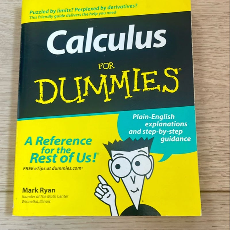 Calculus for Dummies®