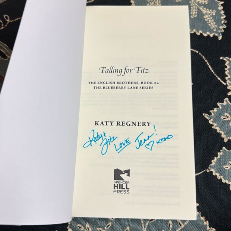 Falling for Fitz (Signed)