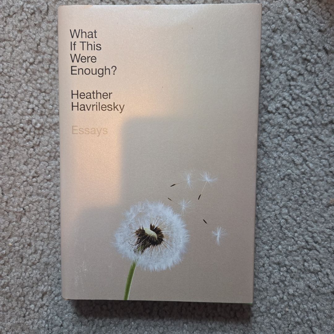 What If This Were Enough?