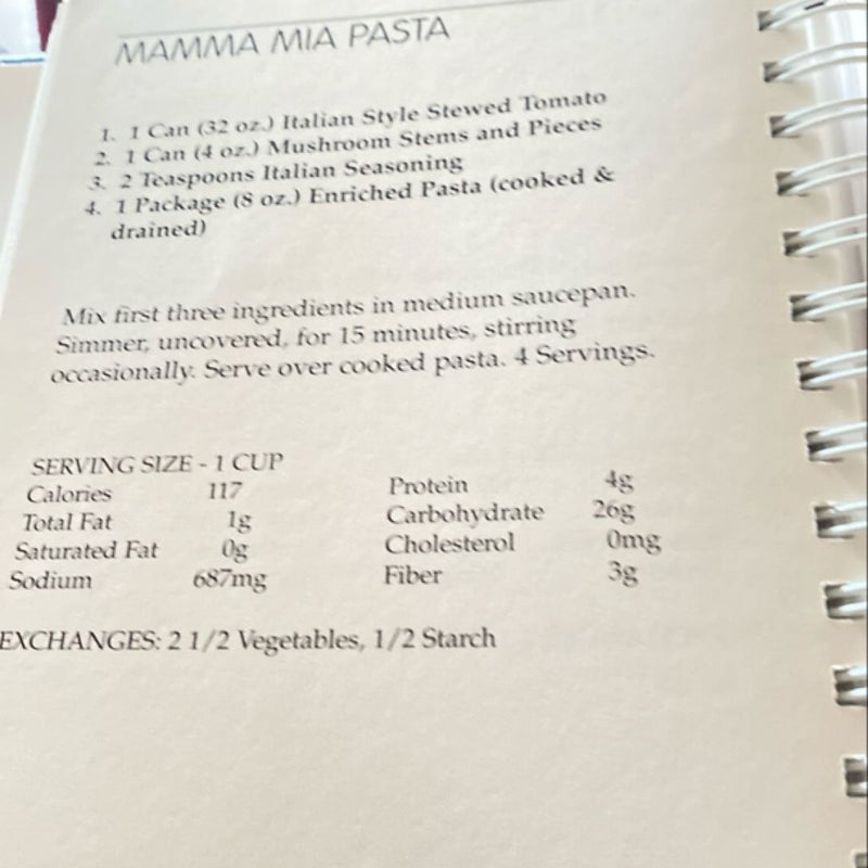 The Diabetic Four Ingredient Cookbook