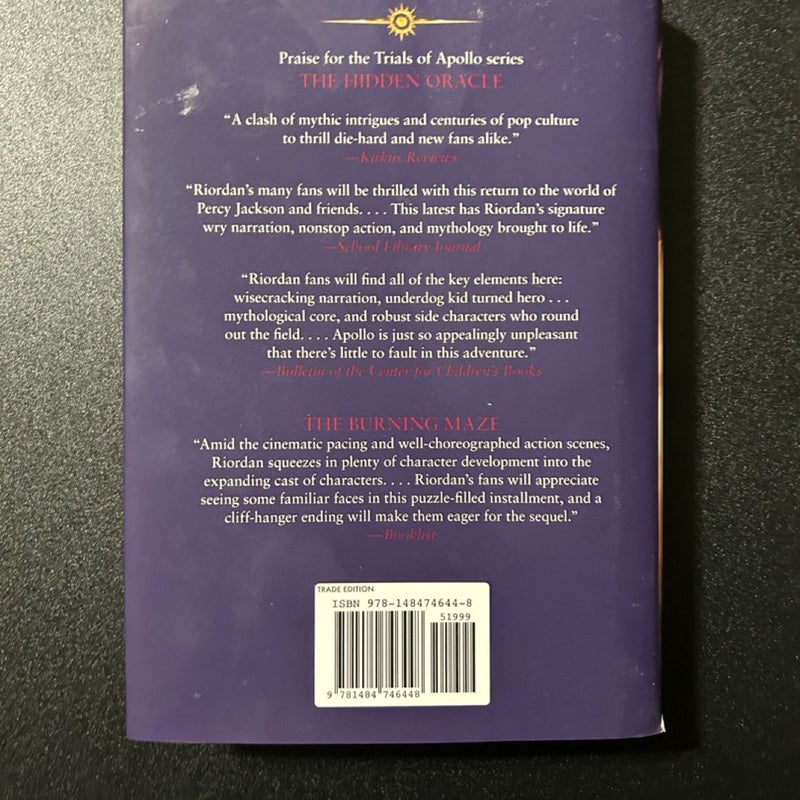 The Trials of Apollo, Book 1, 2, 4, 5