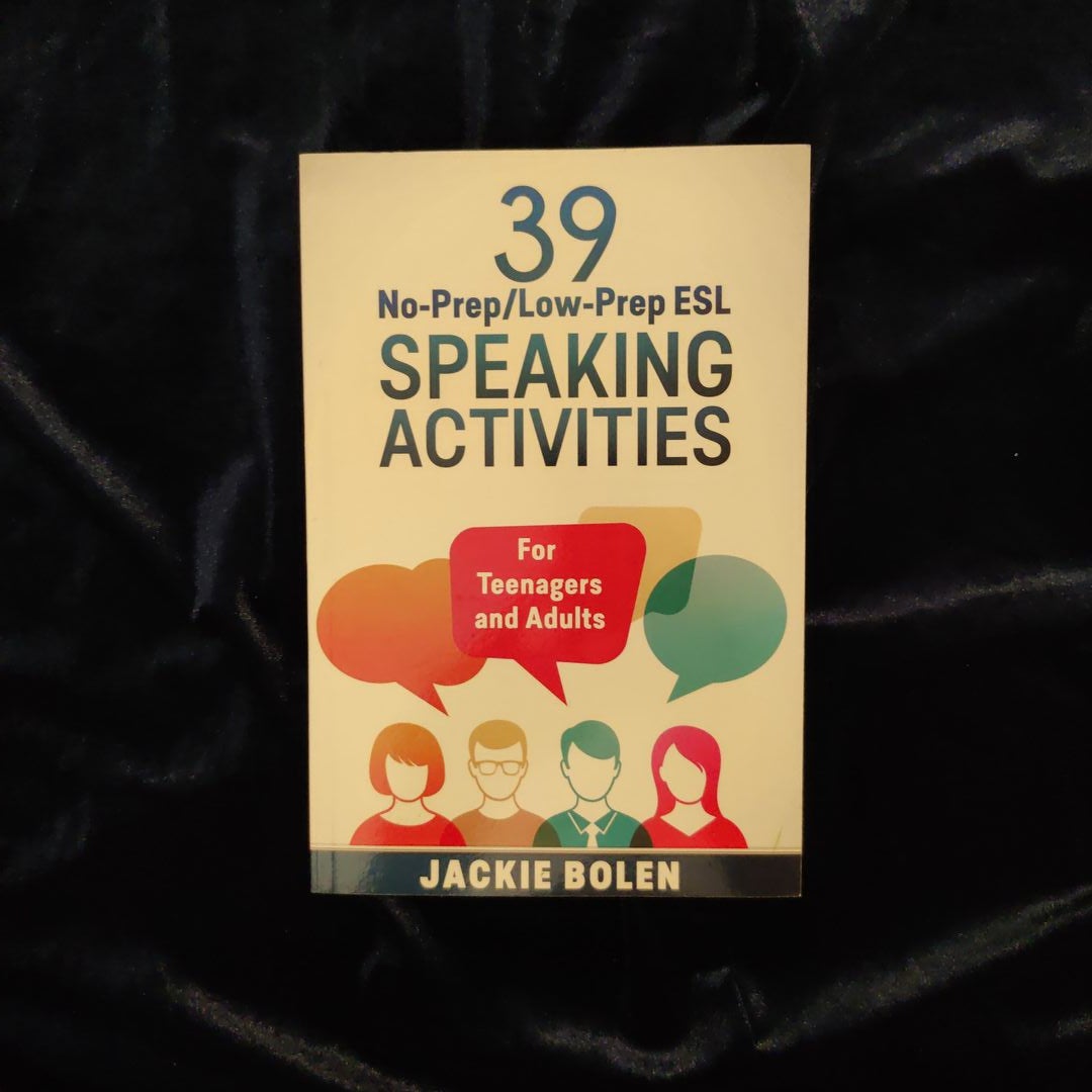 39 No-Prep Low-Prep ESL Speaking Activities: For Teenagers, 45% OFF