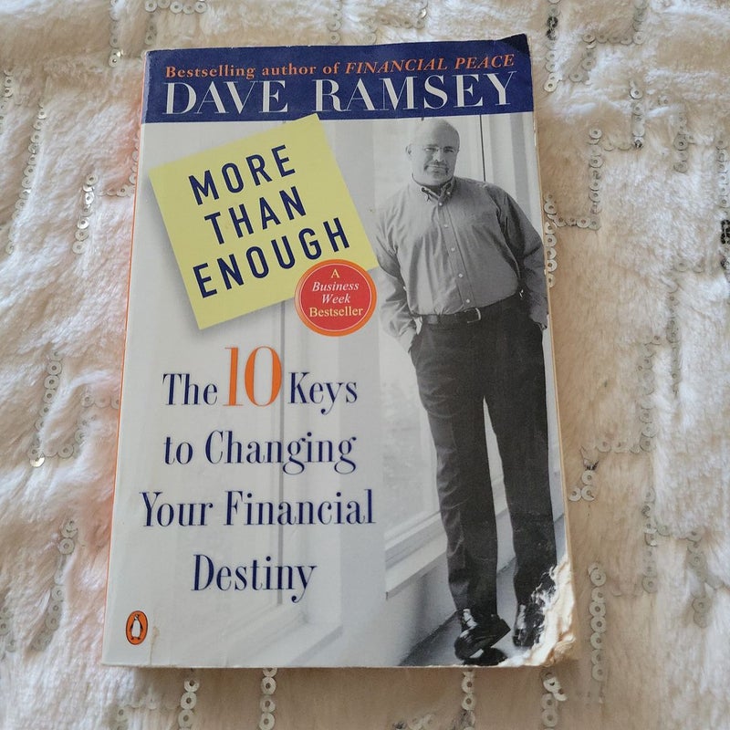 Three Dave Ramsey books - The Money Answer Book, More Than Enough, The Total Money Makeover