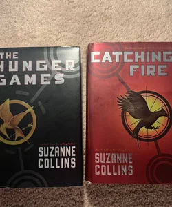 The Hunger games book 1 & 2 