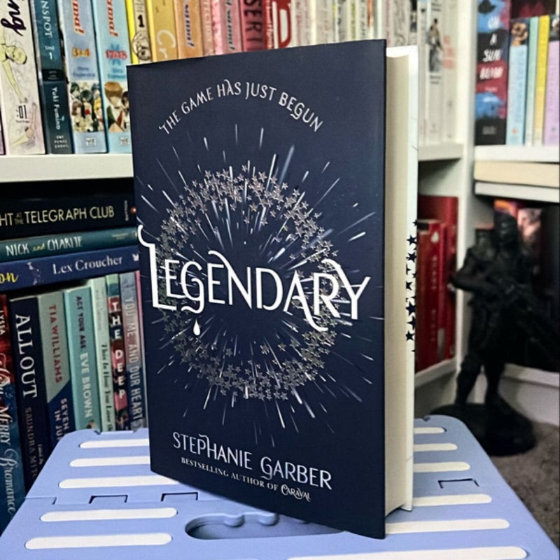 Signed Legendary UK Edition - minor water damage shown in photos