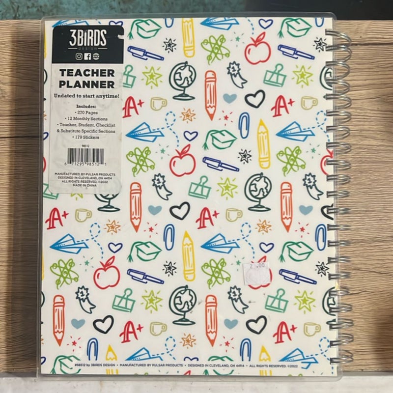 3 Birds Design:  Teacher Planner