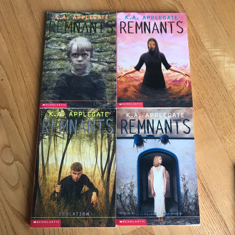 10 Remnants books by K.A. Applegate (same author as Animorphs series) set 8 9 10