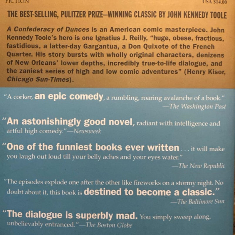 A Confederacy of Dunces