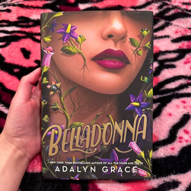 Belladonna *Barnes & Nobel Exclusive Edition* OOP First Edition Purple Hidden Cover 