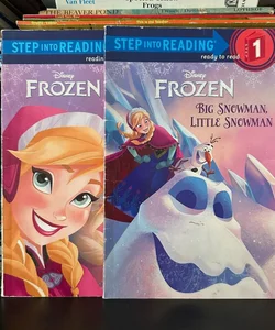 Disney Frozen Book Bundle, 2 Books, Readers