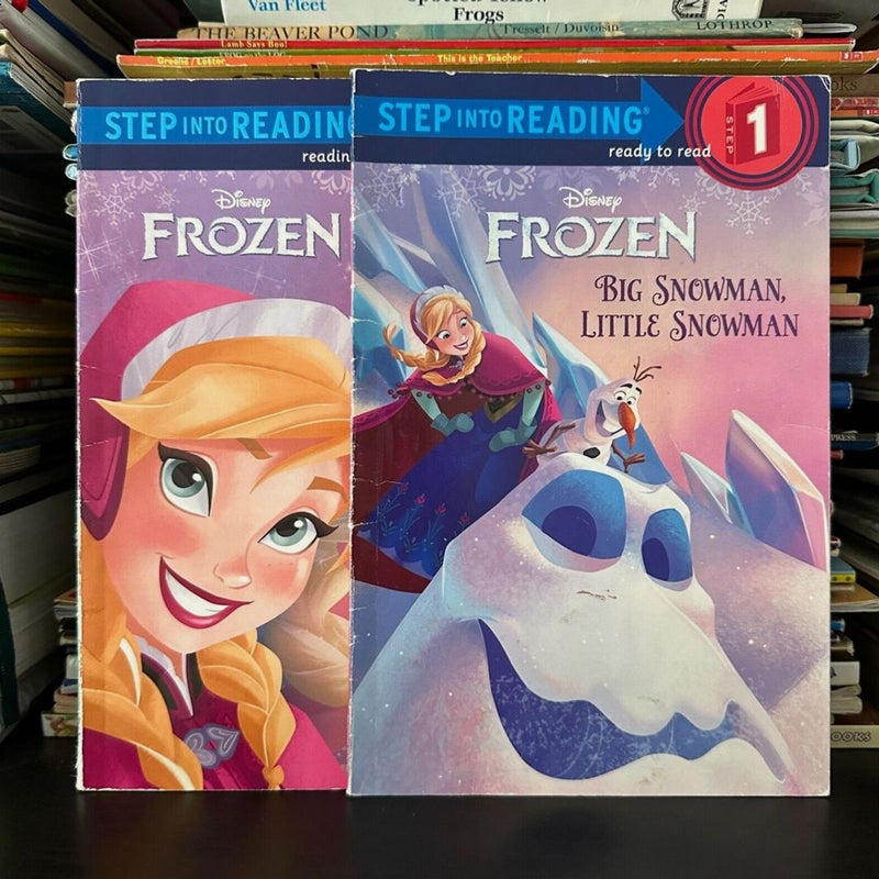 Disney Frozen Book Bundle, 2 Books, Readers