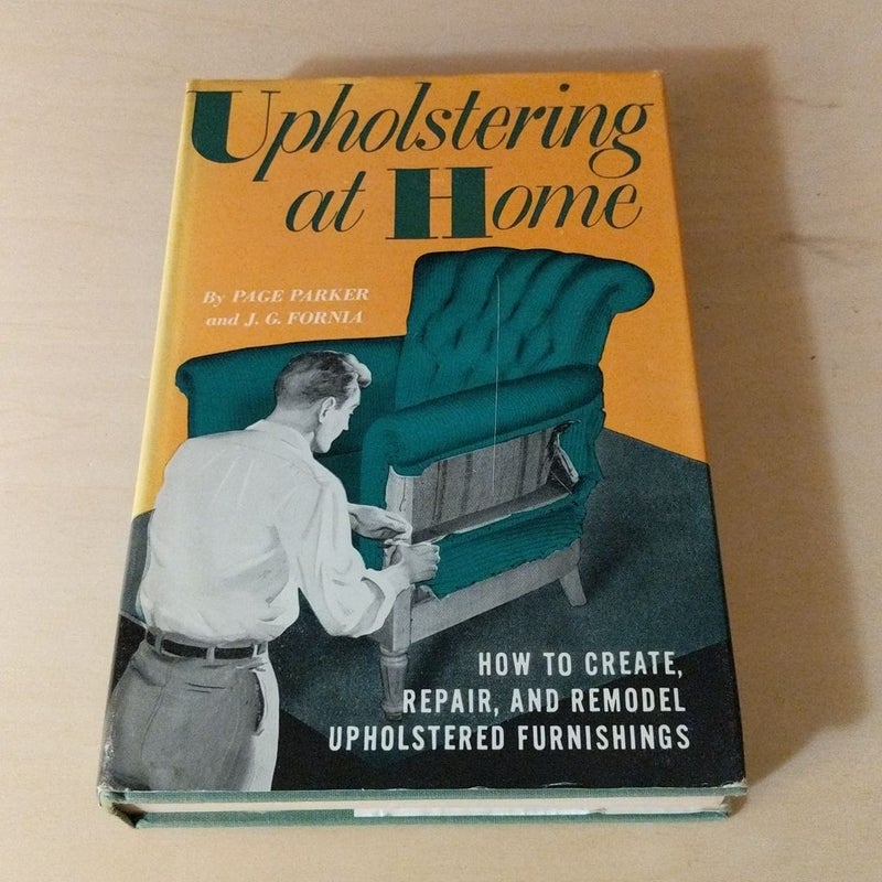 Upholstering at Home