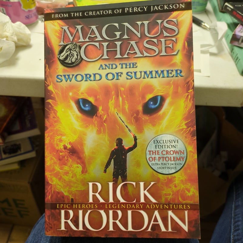 Magnus Chase and the Sword of Summer UK Cover