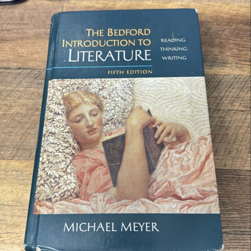 Bedford Introduction to Literature