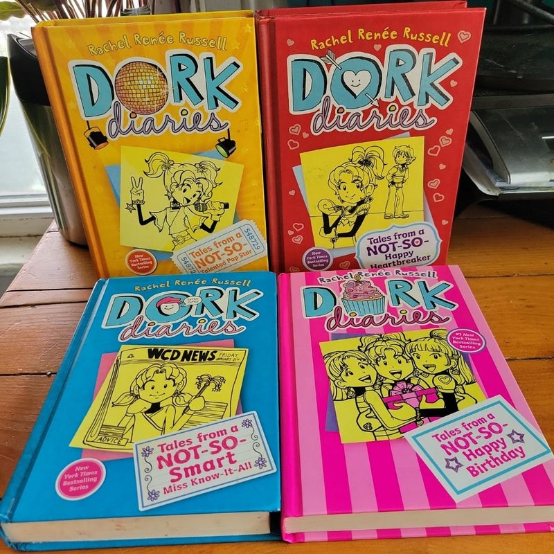 Dork Diaries 3, 5, 6, 13