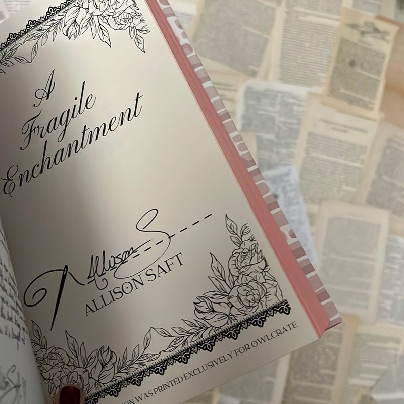 A Fragile Enchantment // Owlcrate signed special edition