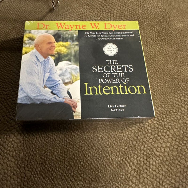 The Secrets of The Power of Intention by Wayne W. Dyer Audio 6-CD Set NEW Sealed 