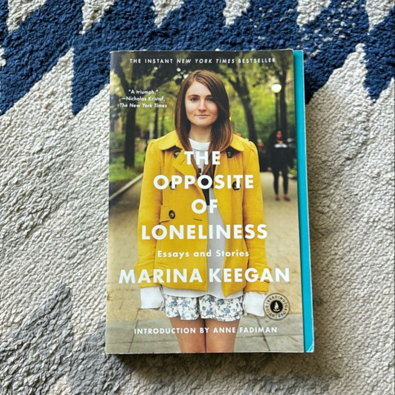 The Opposite of Loneliness