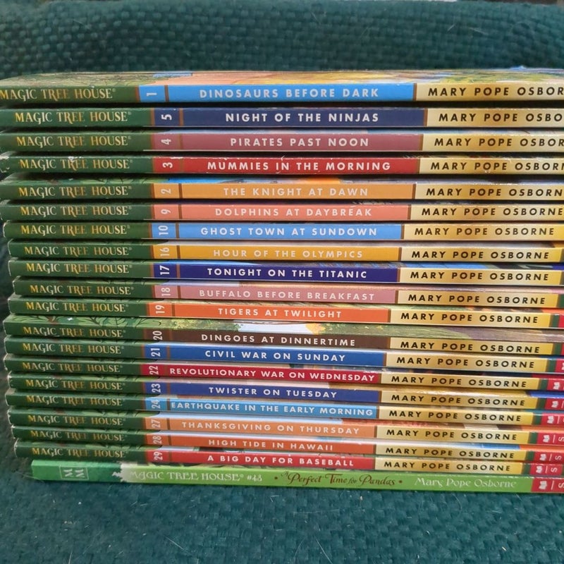 Magic Treehouse set (20 books) 