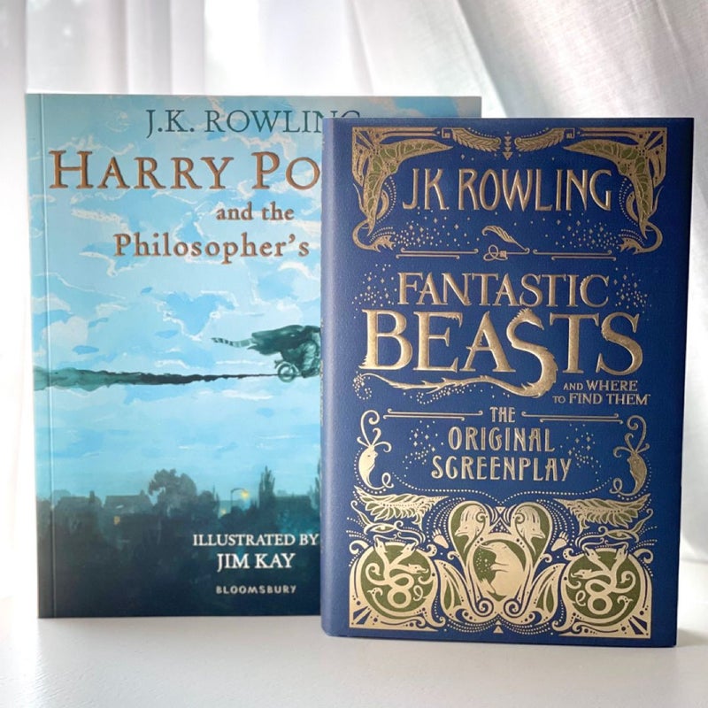 Harry Potter and the Philosopher's Stone & Fatastic Beasts Bundle