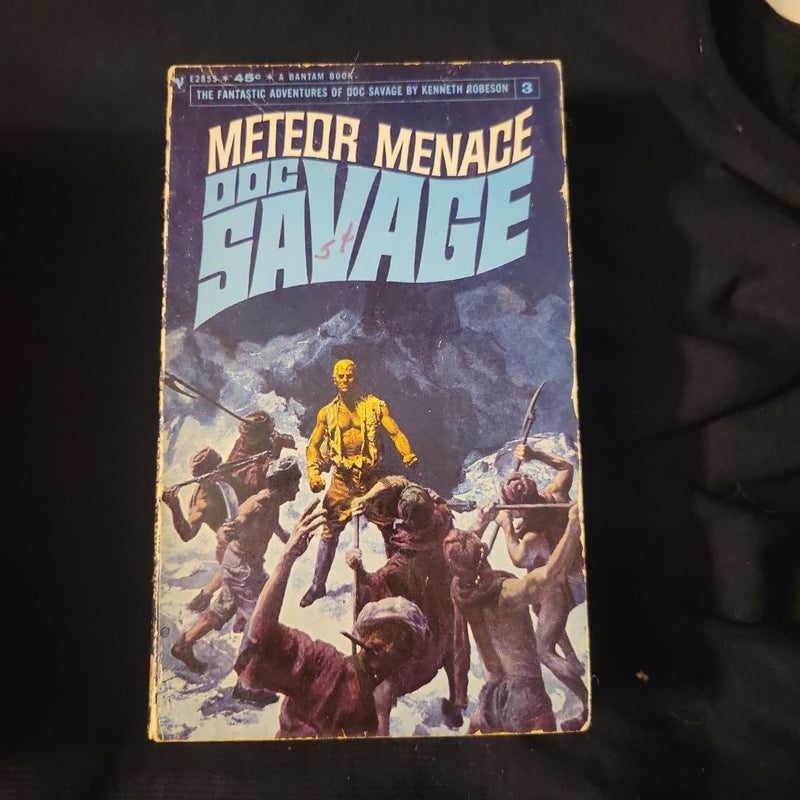 Doc savage meteor menace 