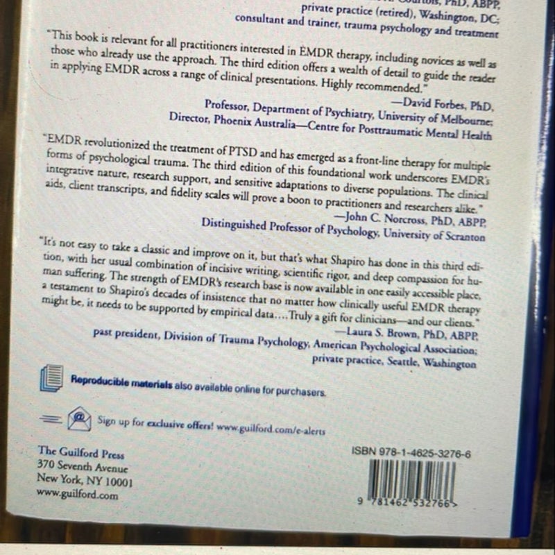 Eye Movement Desensitization and Reprocessing (EMDR) Therapy