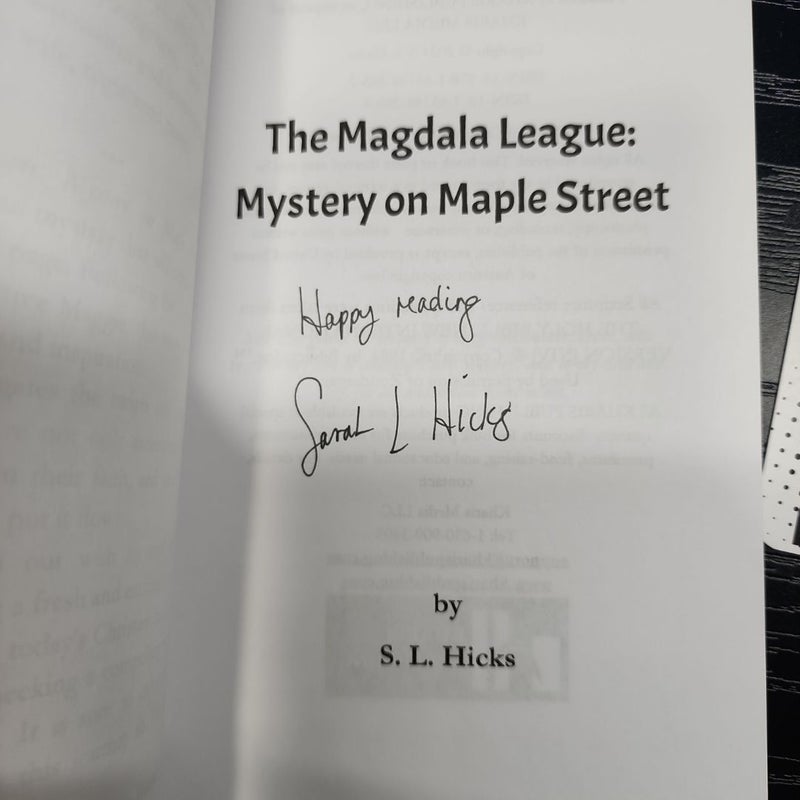 The Magdala League AUTOGRAPHED + SWAG