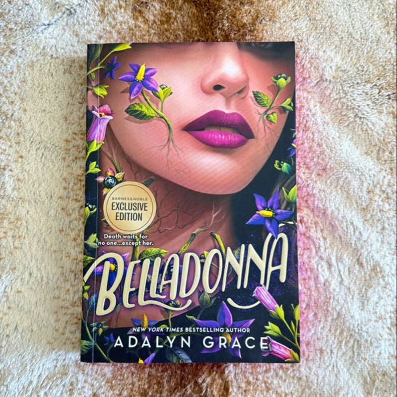 Belladonna *OUT OF PRINT*Barnes and Noble Exclusive Edition* *Pink Sprayed Edges*