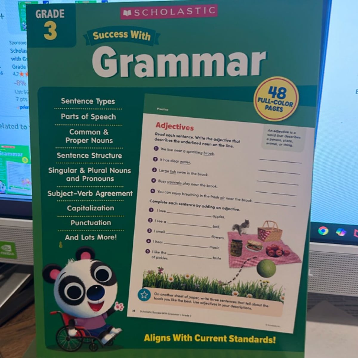 Scholastic Success with Grammar Grade 3 Workbook by Scholastic Teaching ...
