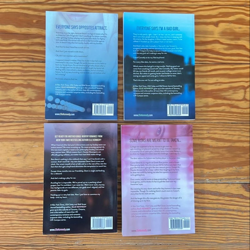 The Off Campus / Briar U Series (OOP COVERS)