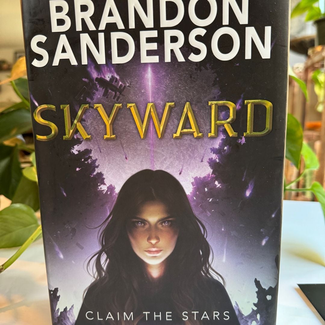 SIGNED 1st ED SKYWARD Brandon Sanderson 2018 Hardback FAIRY LOOT