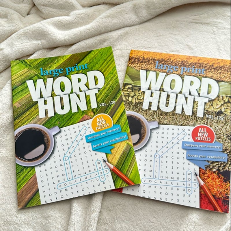 Large Print Word Hunt 