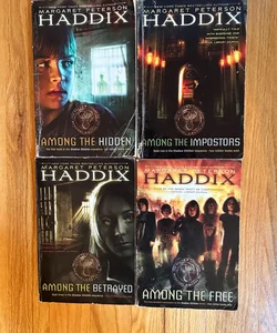 Lot of 4 Haddix paperback books 