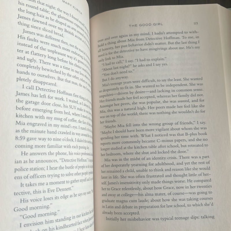 The Good Girl - 2014 First Printing - First Edition