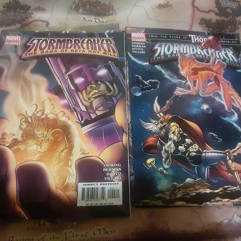 Stormbreaker The Saga of Beta Ray Bill 1,2,3,4,5,6 Marvel Comics 