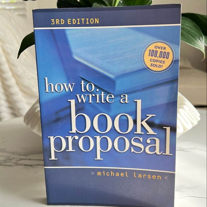 How to Write a Book Proposal