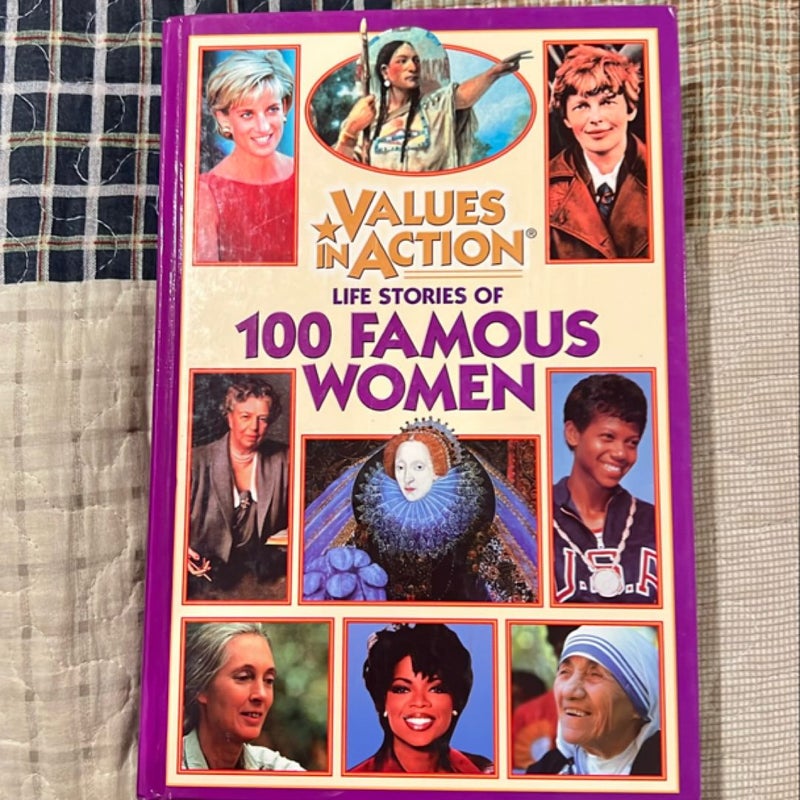 Life Stories of 100 Famous Women