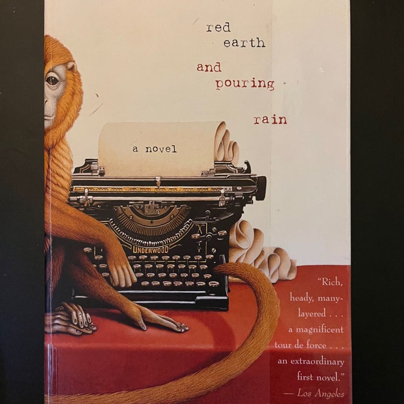 Red Earth and Pouring Rain by Vikram Chandra, Paperback Pangobooks