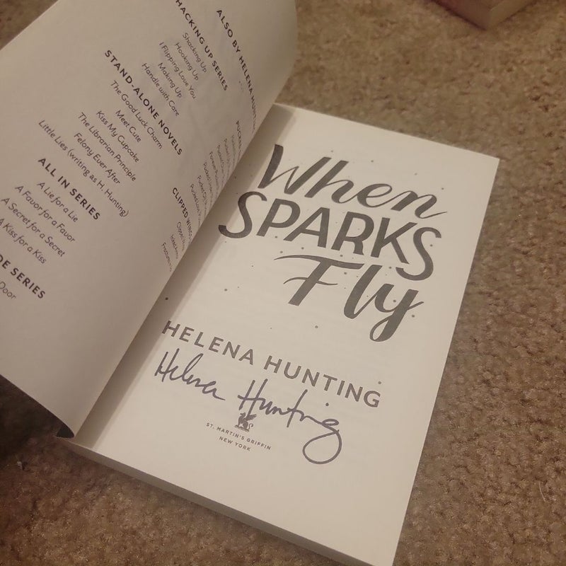 When Sparks Fly - SIGNED