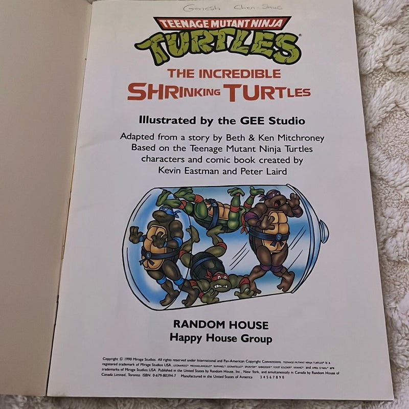 The Incredible Shrinking Turtles 