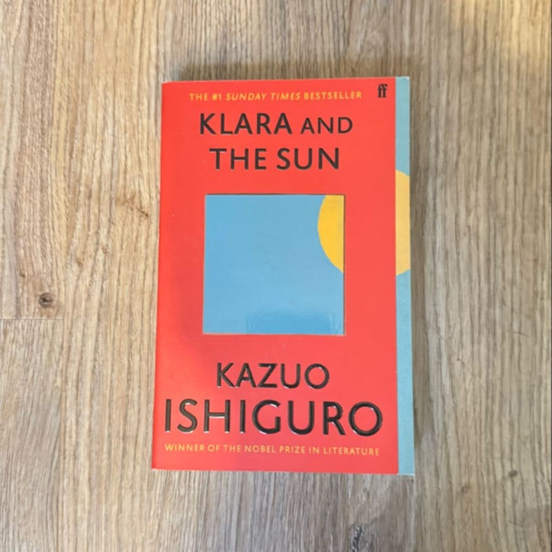 Klara and the Sun (UK cover)
