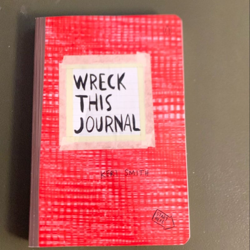 Wreck This Journal (Red) Expanded Ed