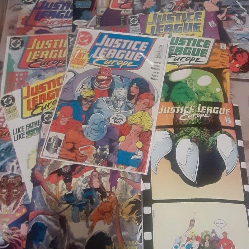 Justice League Europe Comic Book Lot 1-15 