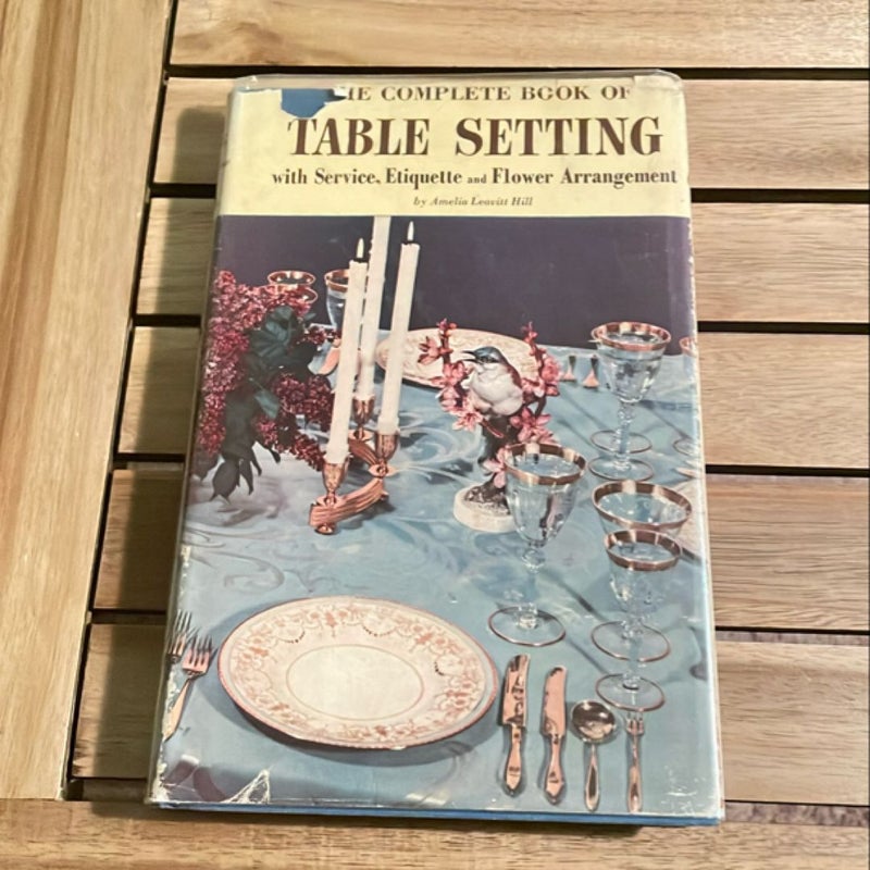 The Complete Book of Table Setting (1949)